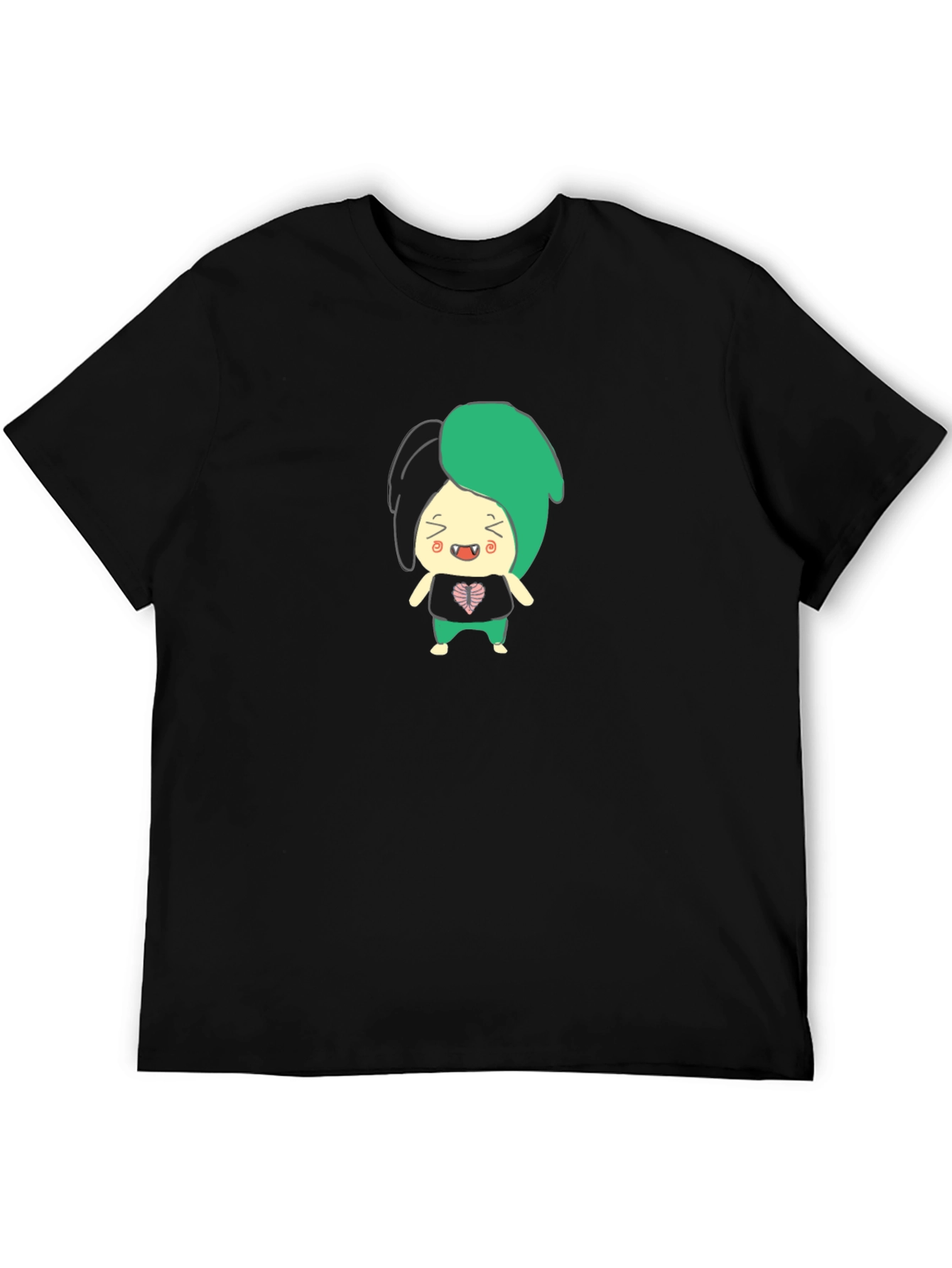 Cartoon Character Graphic T-Shirt