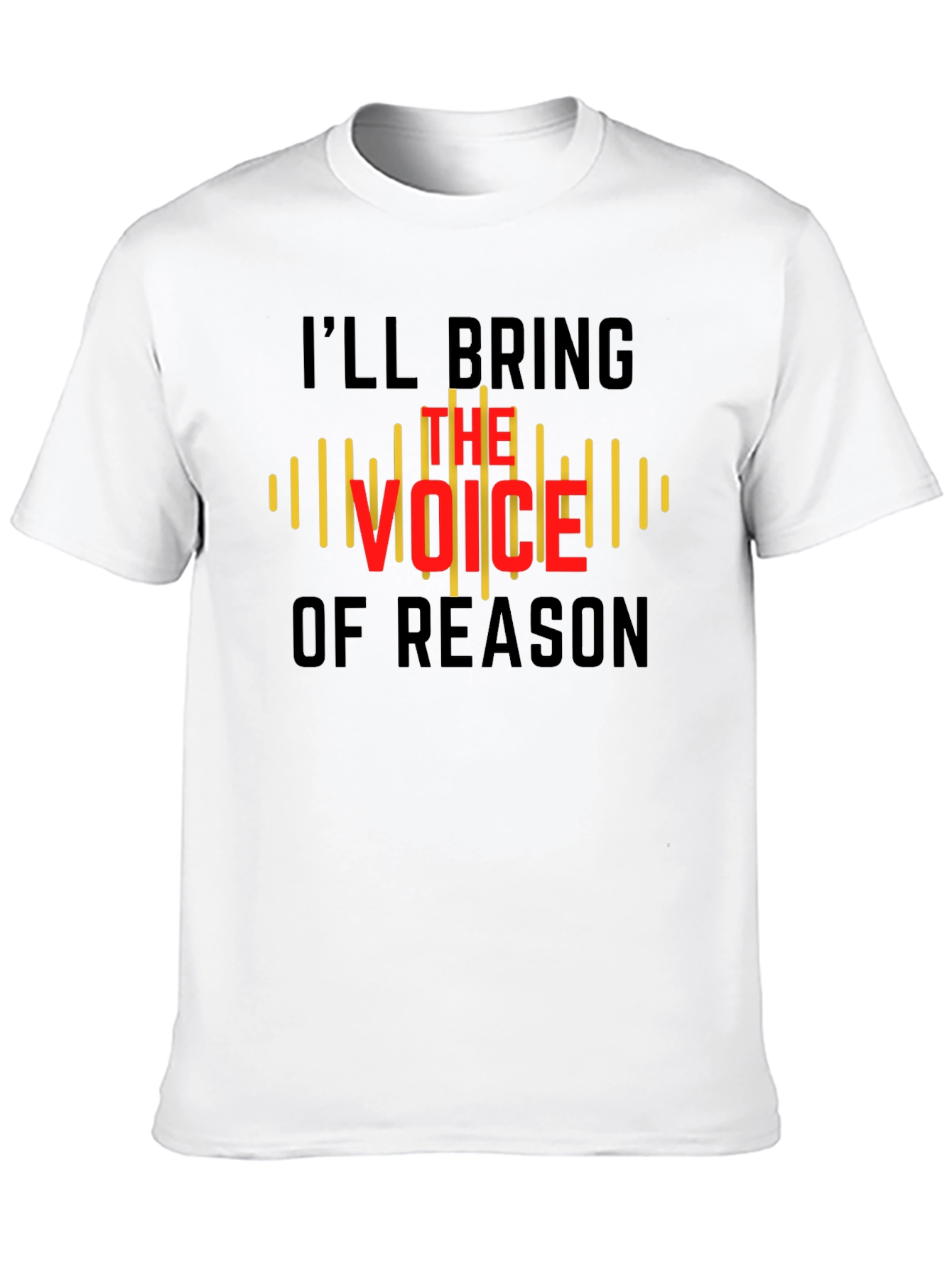 Voice of Reason Graphic T-Shirt - Mens Black Tee