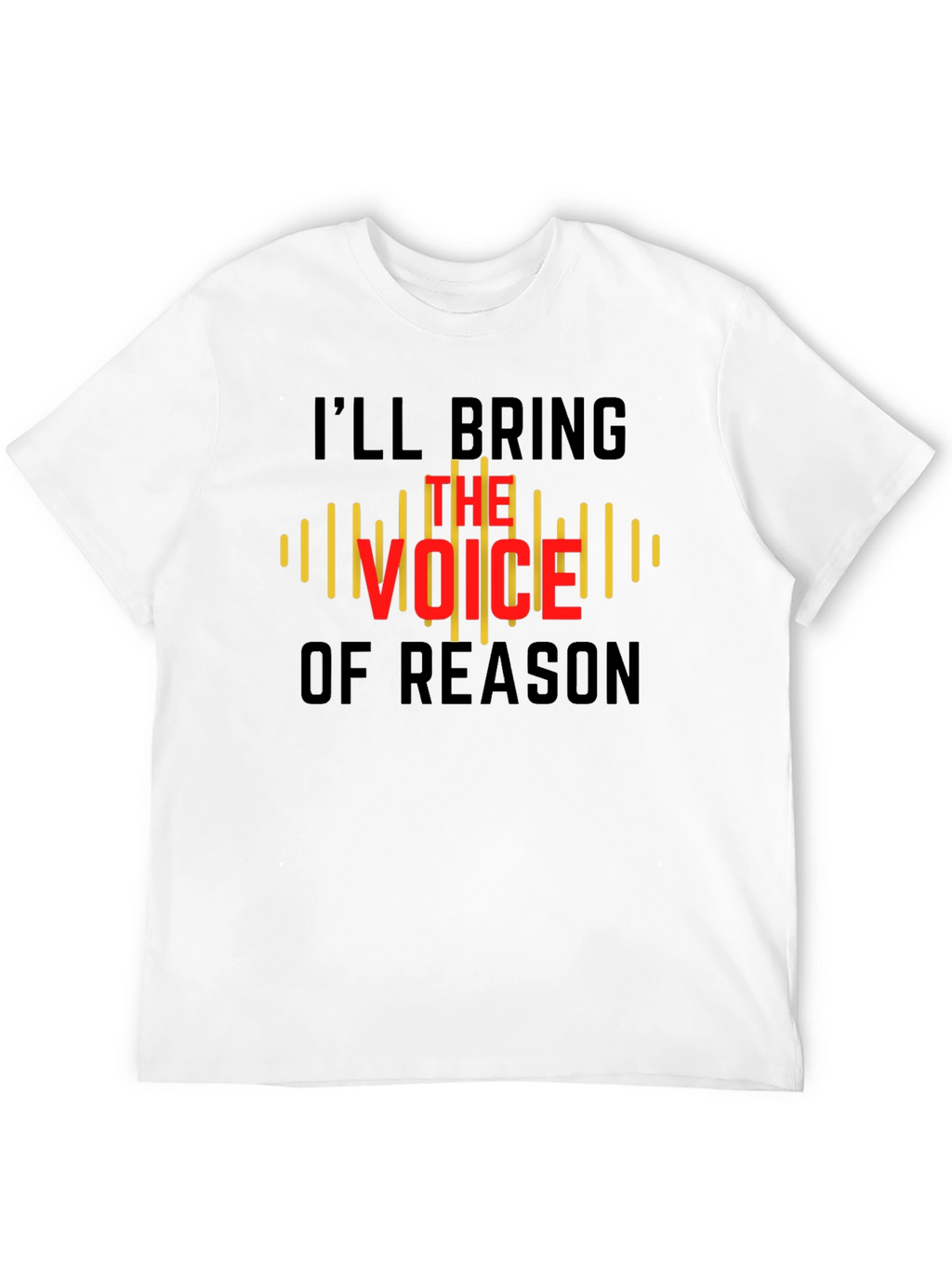 Voice of Reason Graphic T-Shirt - Mens Black Tee