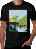 Nature Bridge Graphic Tee - Black Cotton Blend