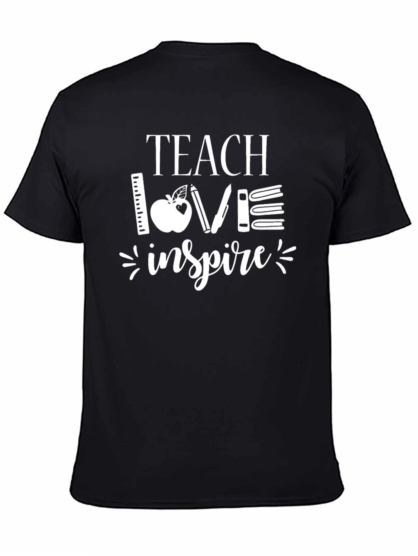 Teach Love Inspire T-Shirt - Teacher Appreciation Tee