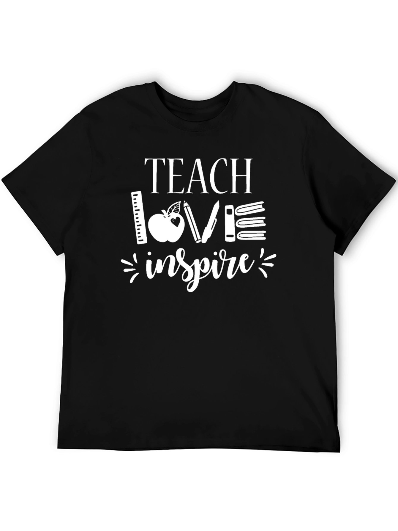 Teach Love Inspire T-Shirt - Teacher Appreciation Tee