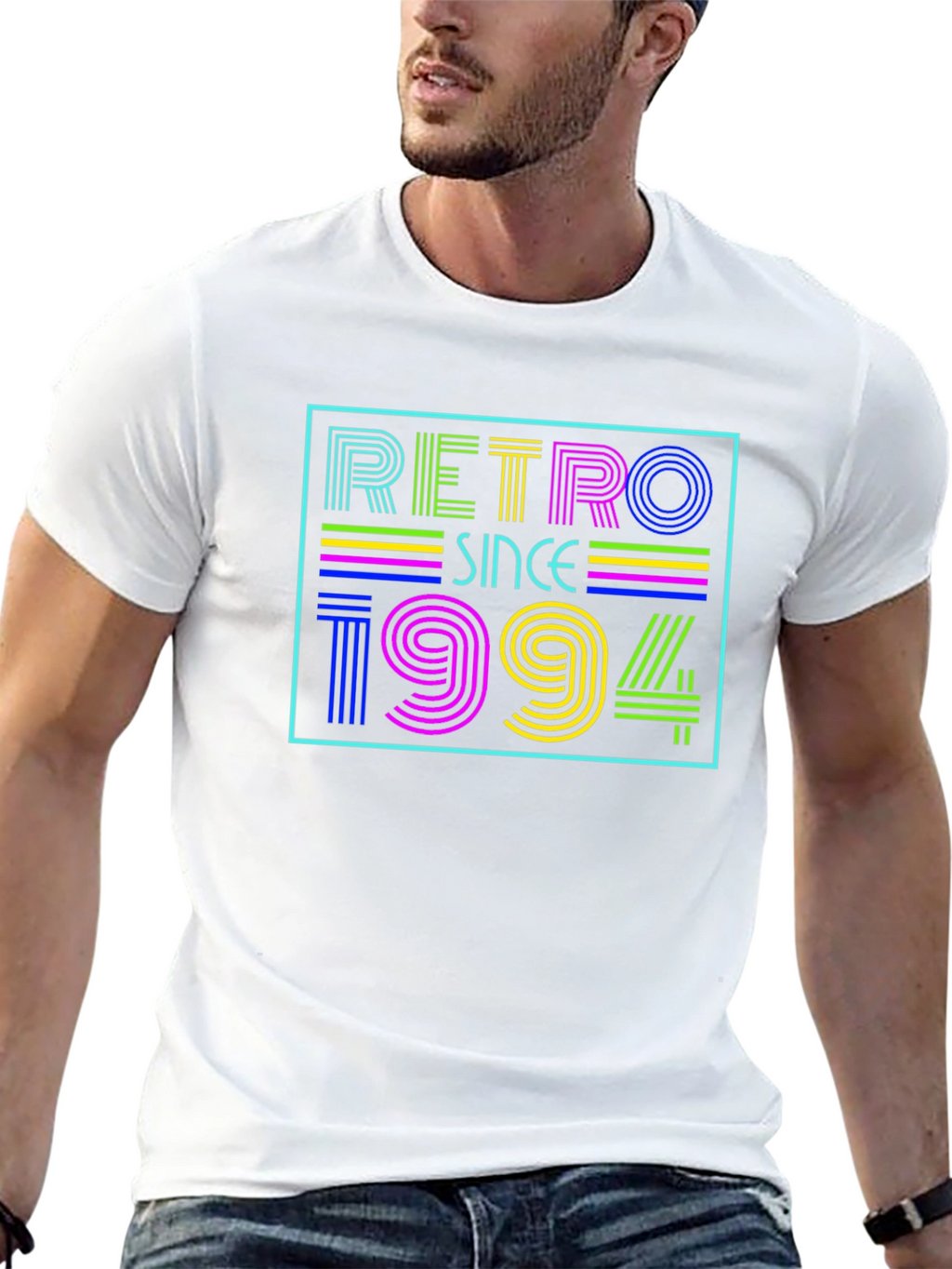 Retro Since 1994 Black T-Shirt