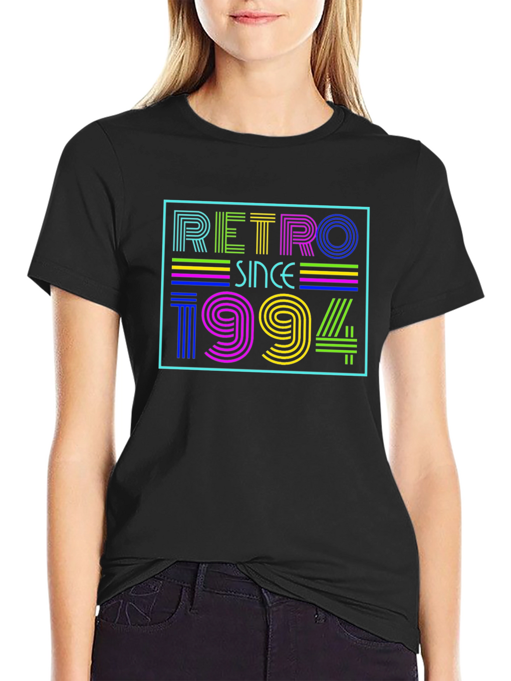Retro Since 1994 Black T-Shirt