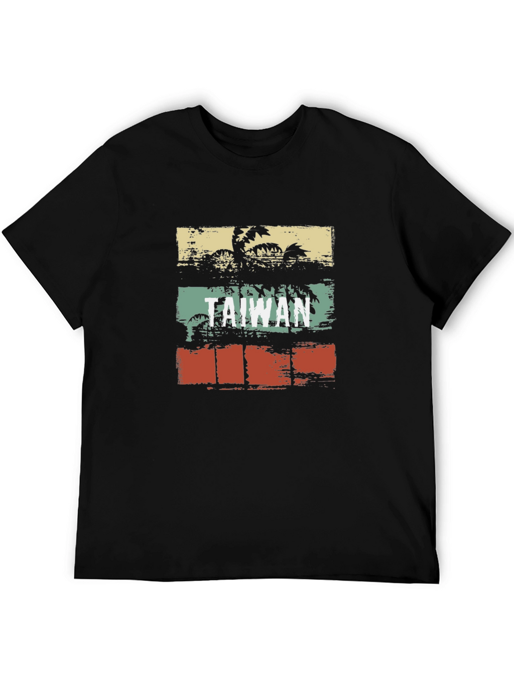 Taiwan Palm Tree Graphic T-Shirt