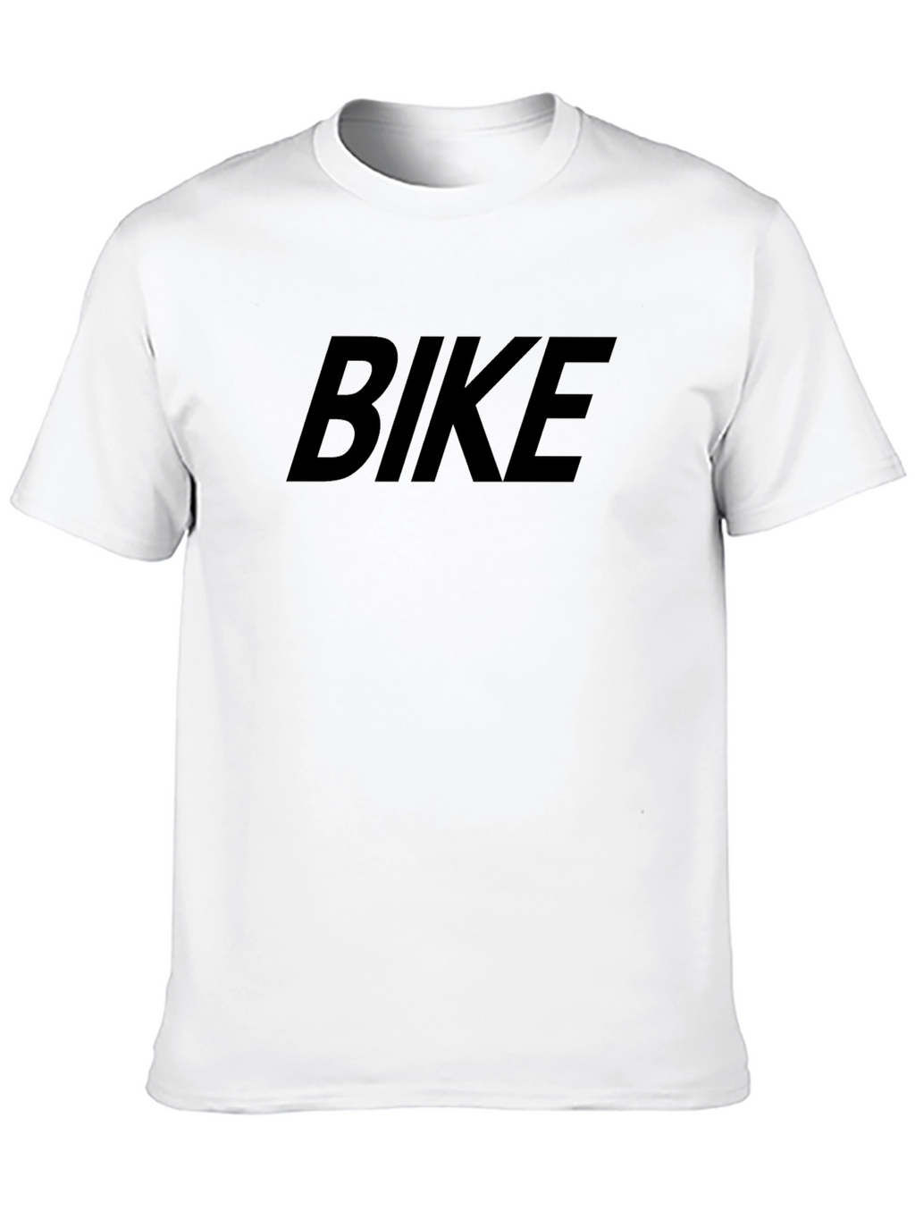 Black BIKE Graphic Tee - Casual Style