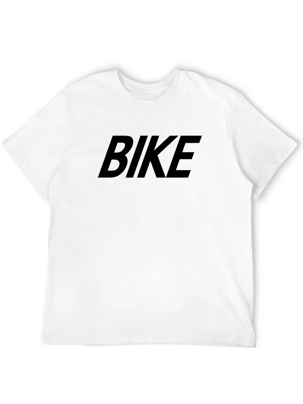 Black BIKE Graphic Tee - Casual Style