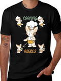 Cooking Roles Cat T-Shirt Chef Kitten Tee