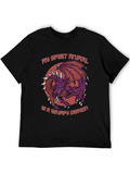 Grumpy Dragon Spirit Animal T-Shirt