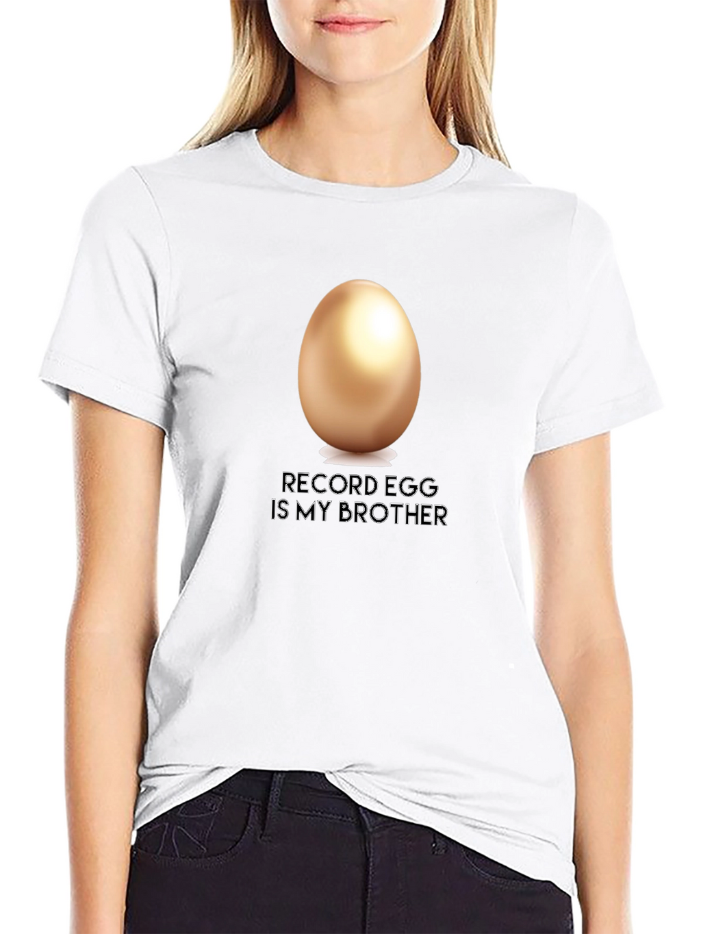 Record Egg is My Brother T-Shirt