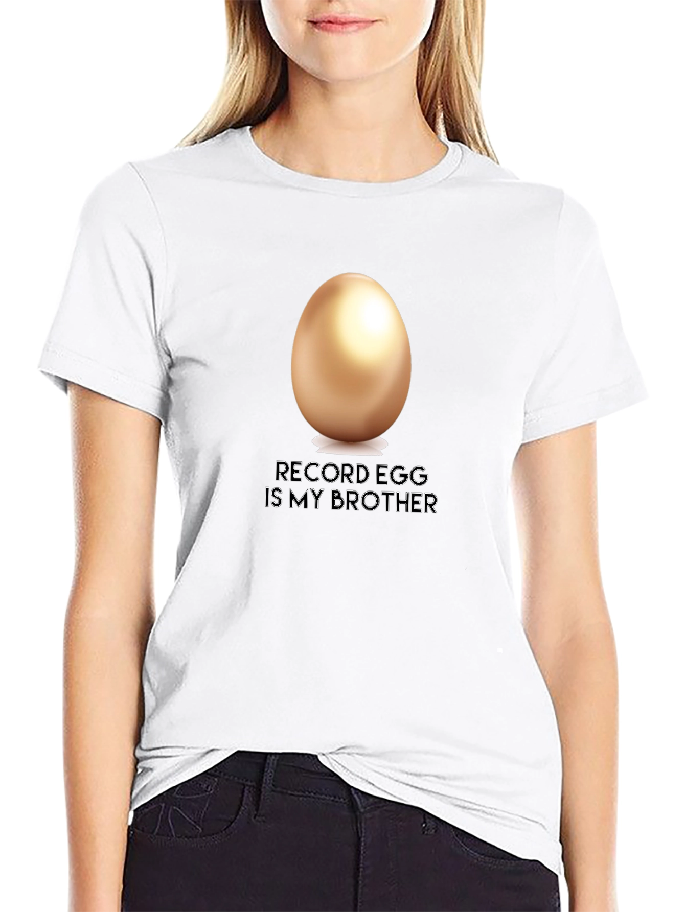 Record Egg is My Brother T-Shirt