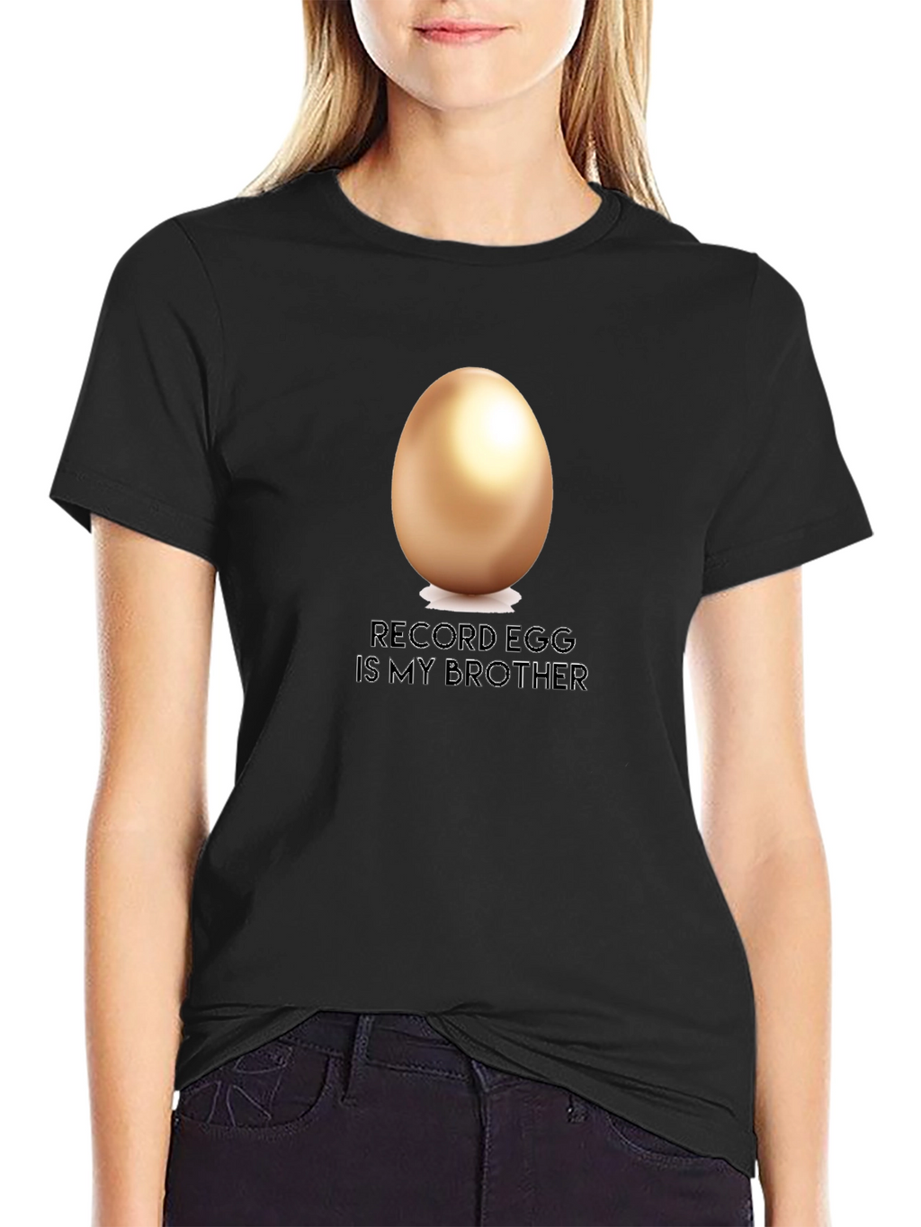 Record Egg is My Brother T-Shirt