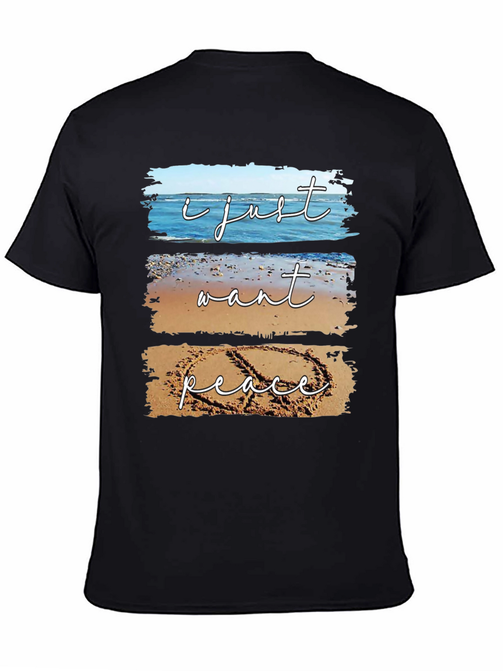 Peace Beach T-Shirt - Relaxed Coastal Vibes