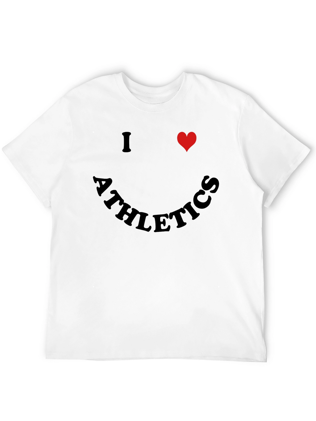 I Heart Athletics Black Graphic Tee