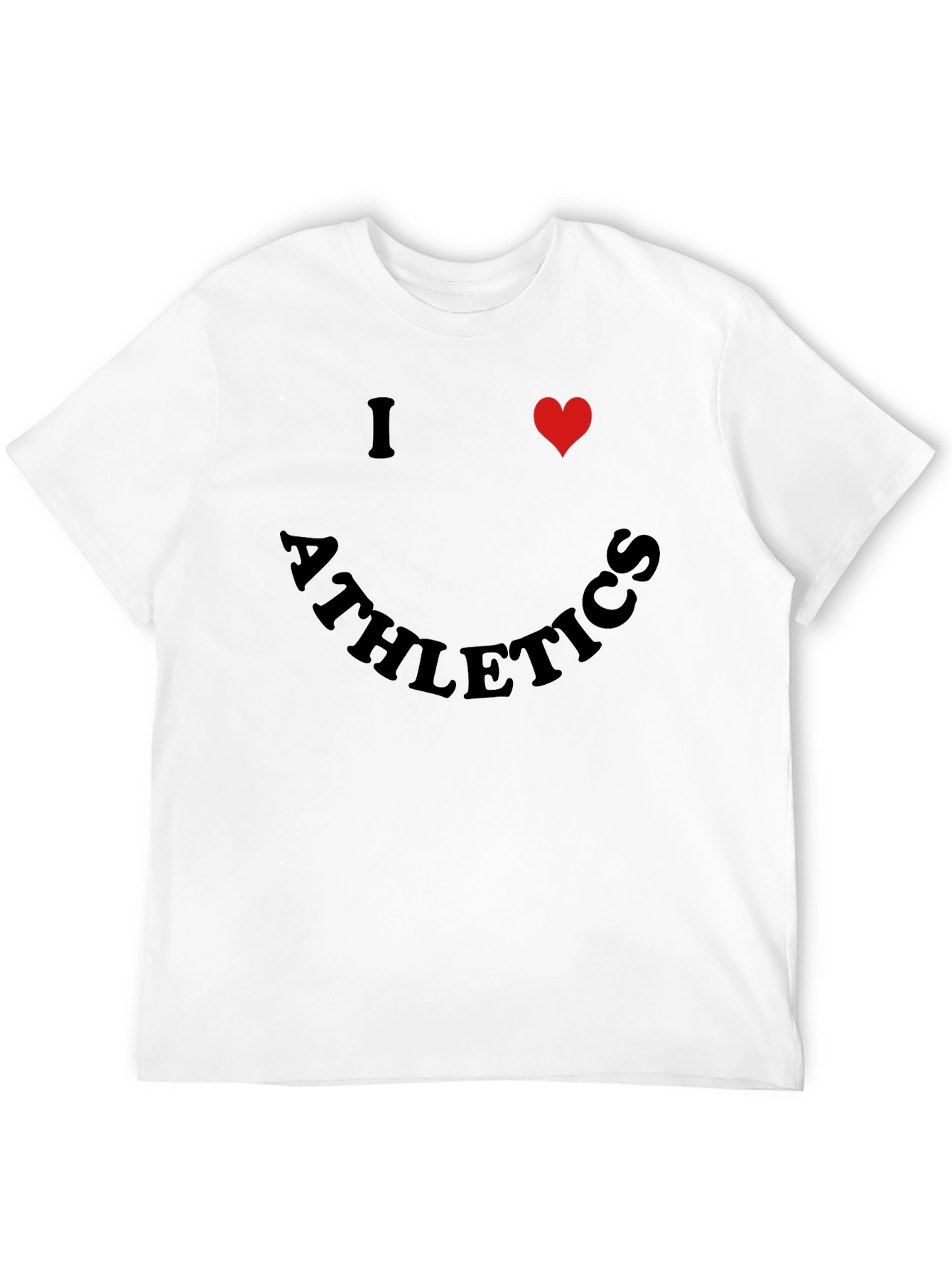 I Heart Athletics Black Graphic Tee