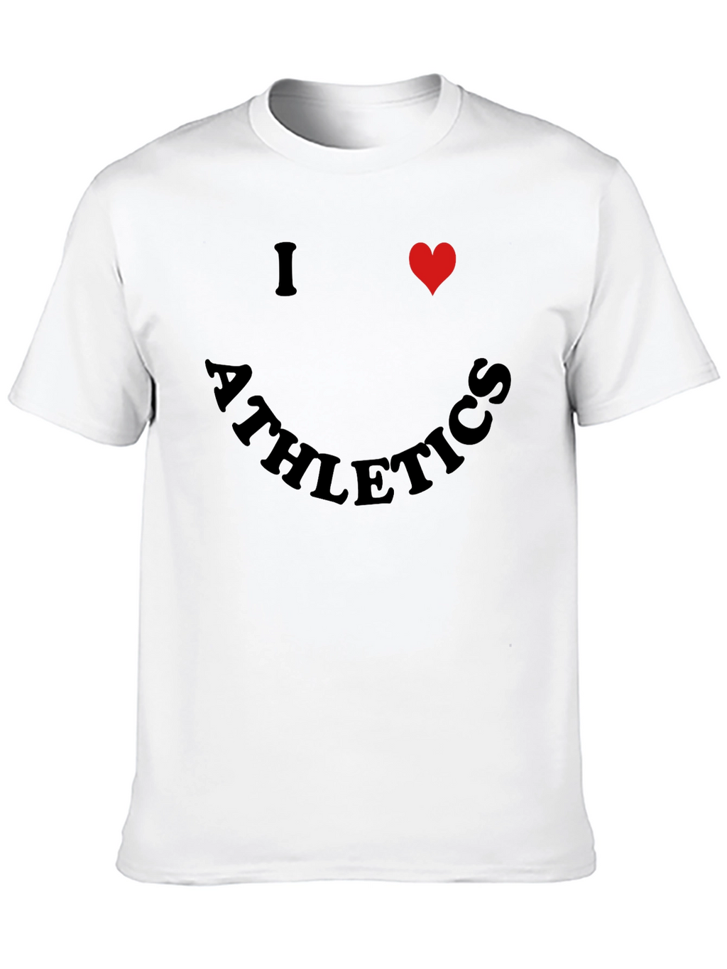 I Heart Athletics Black Graphic Tee