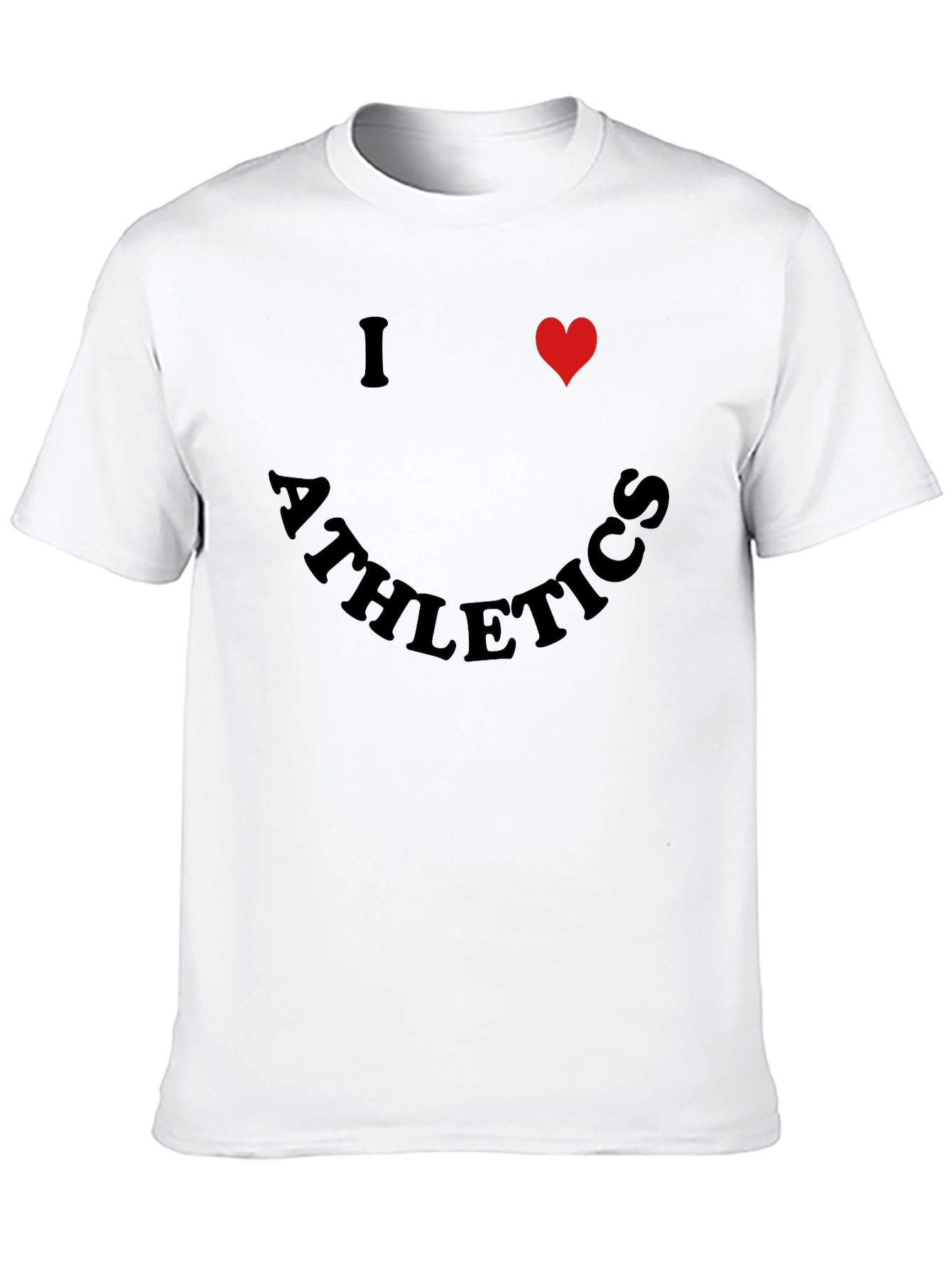 I Heart Athletics Black Graphic Tee