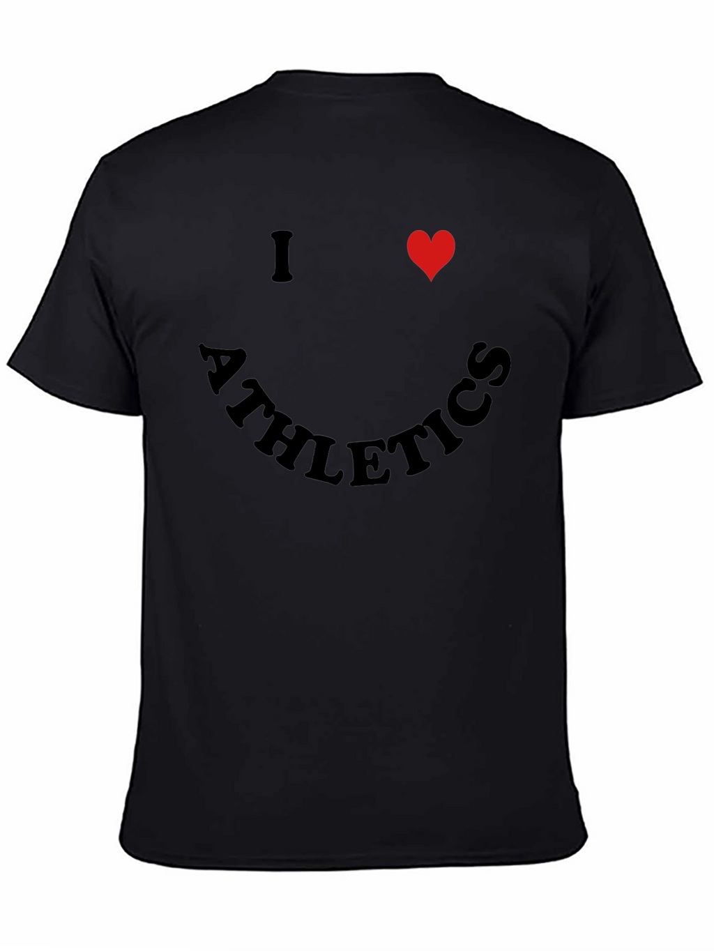I Heart Athletics Black Graphic Tee