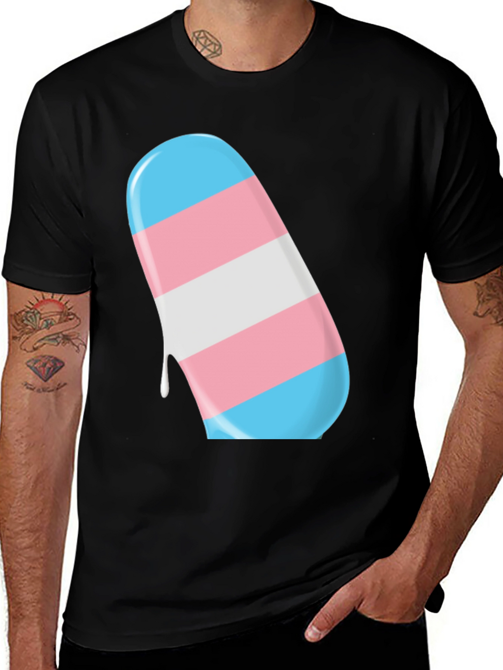 Transgender Pride Popsicle T-Shirt