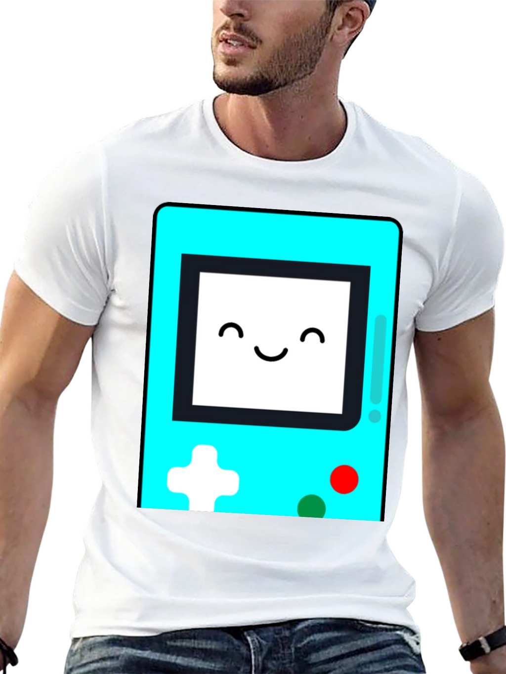 Retro Gaming T-Shirt - Handheld Console Graphic Tee