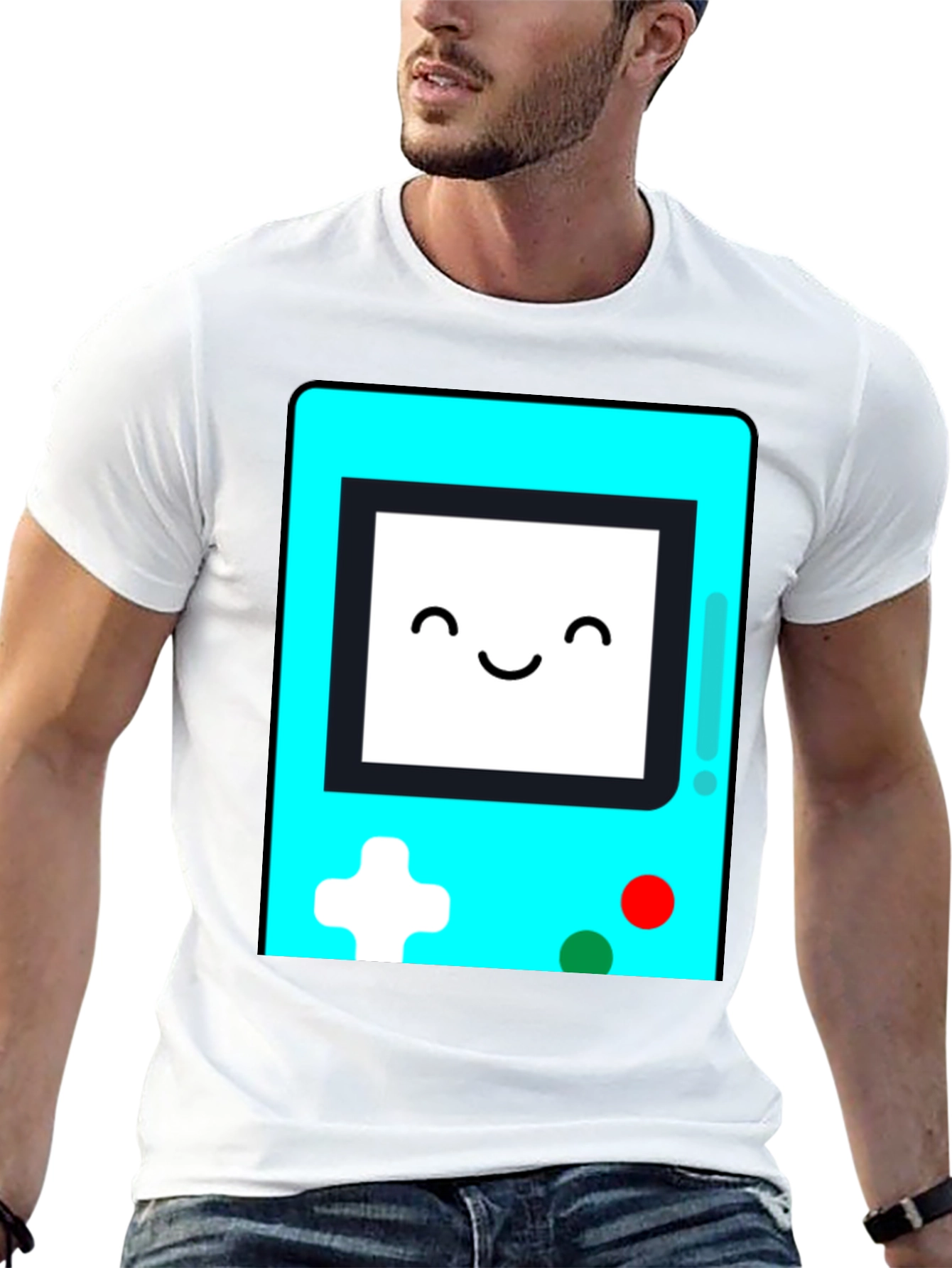 Retro Gaming T-Shirt - Handheld Console Graphic Tee