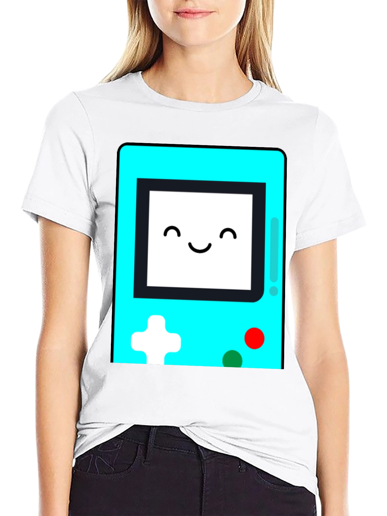 Retro Gaming T-Shirt - Handheld Console Graphic Tee