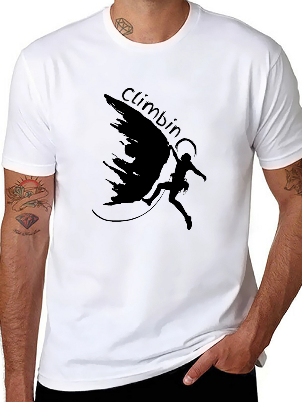 Climbing Graphic Tee - Adventure T-Shirt