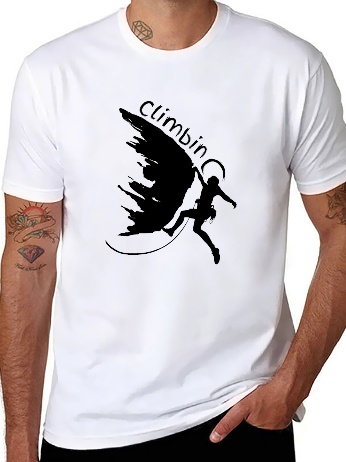 Climbing Graphic Tee - Adventure T-Shirt