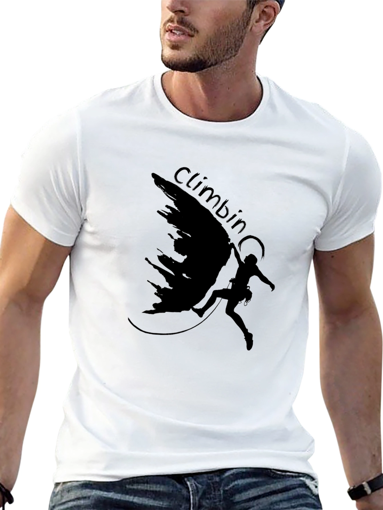 Climbing Graphic Tee - Adventure T-Shirt