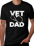 Vet Dad T-Shirt - Animal Lover Apparel