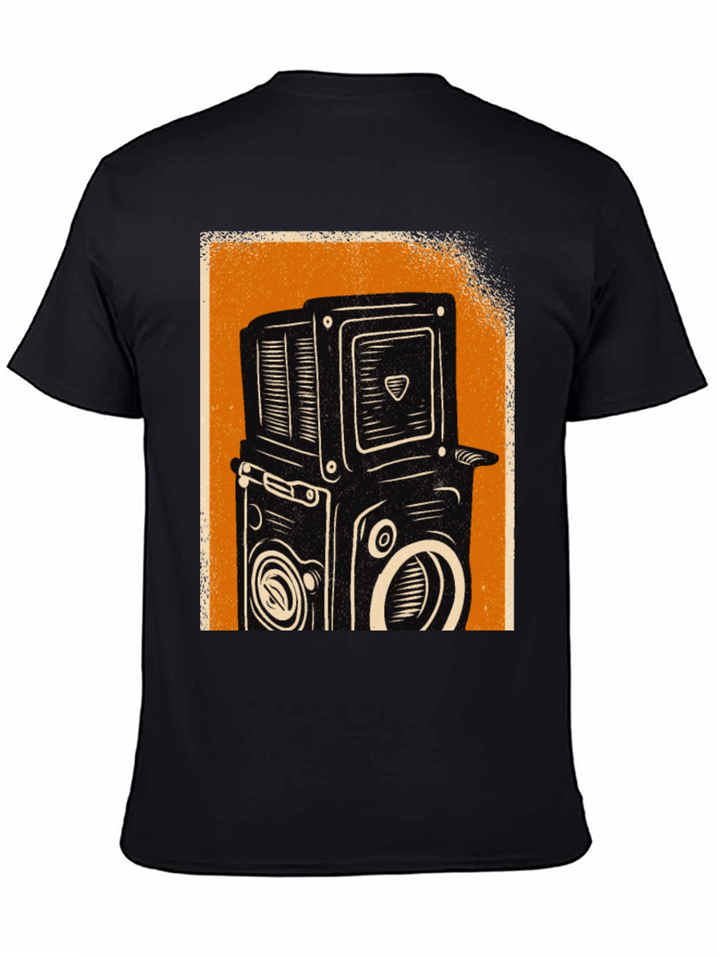 Retro Camera Graphic T-Shirt - Classic Style