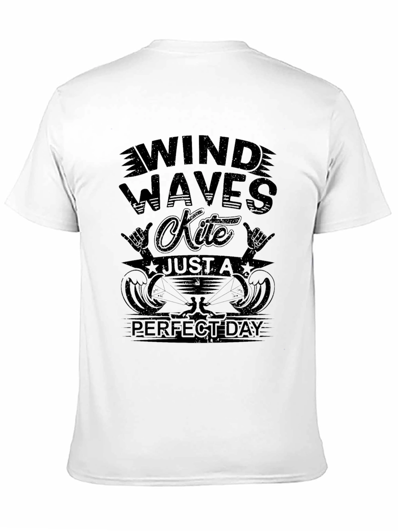 Wind Waves Kite T-Shirt - Perfect Day