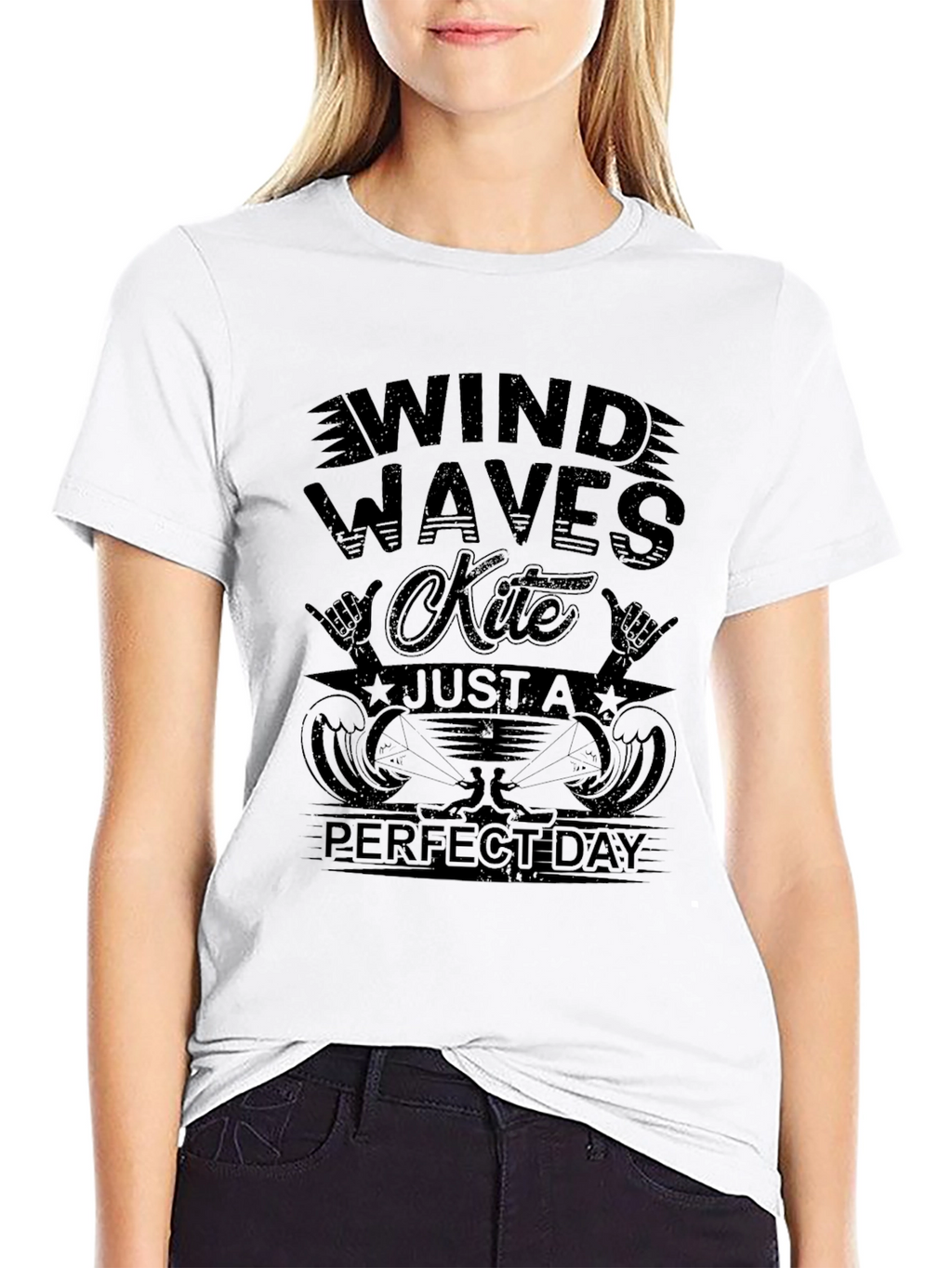 Wind Waves Kite T-Shirt - Perfect Day