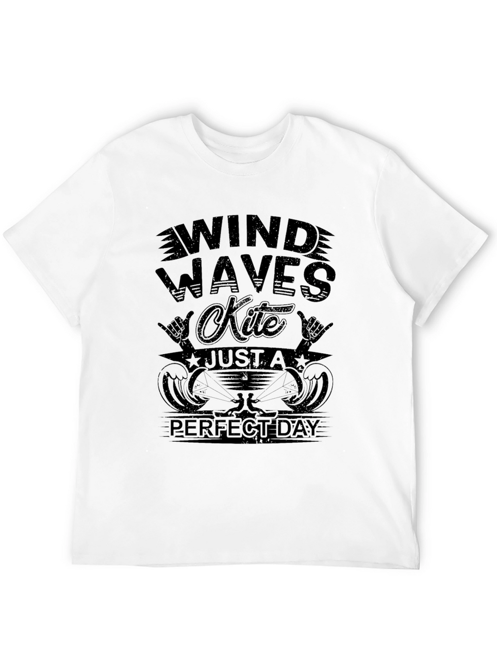 Wind Waves Kite T-Shirt - Perfect Day