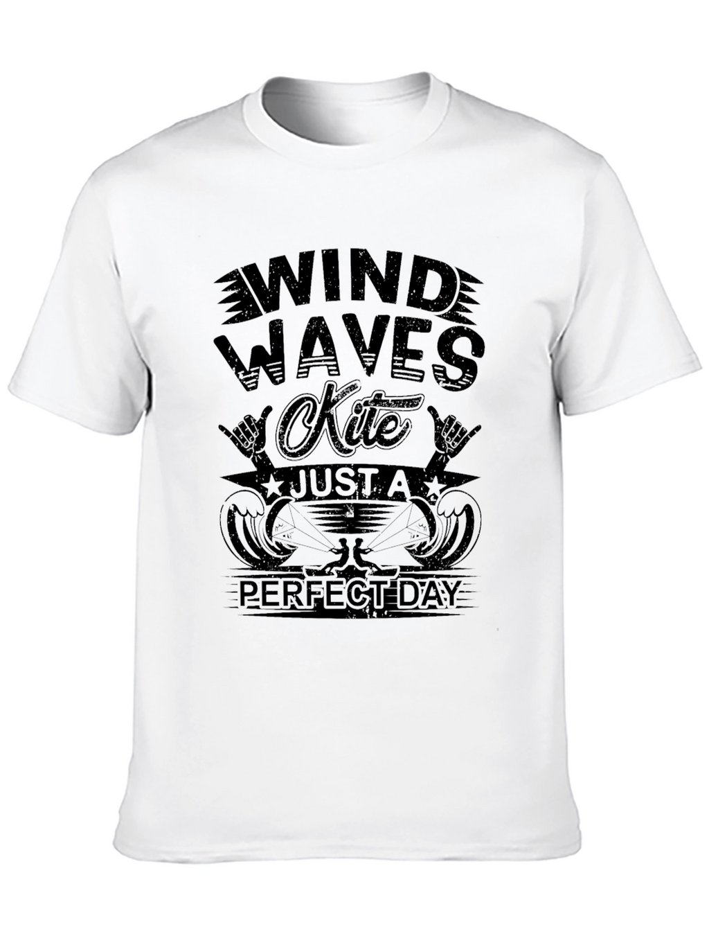 Wind Waves Kite T-Shirt - Perfect Day