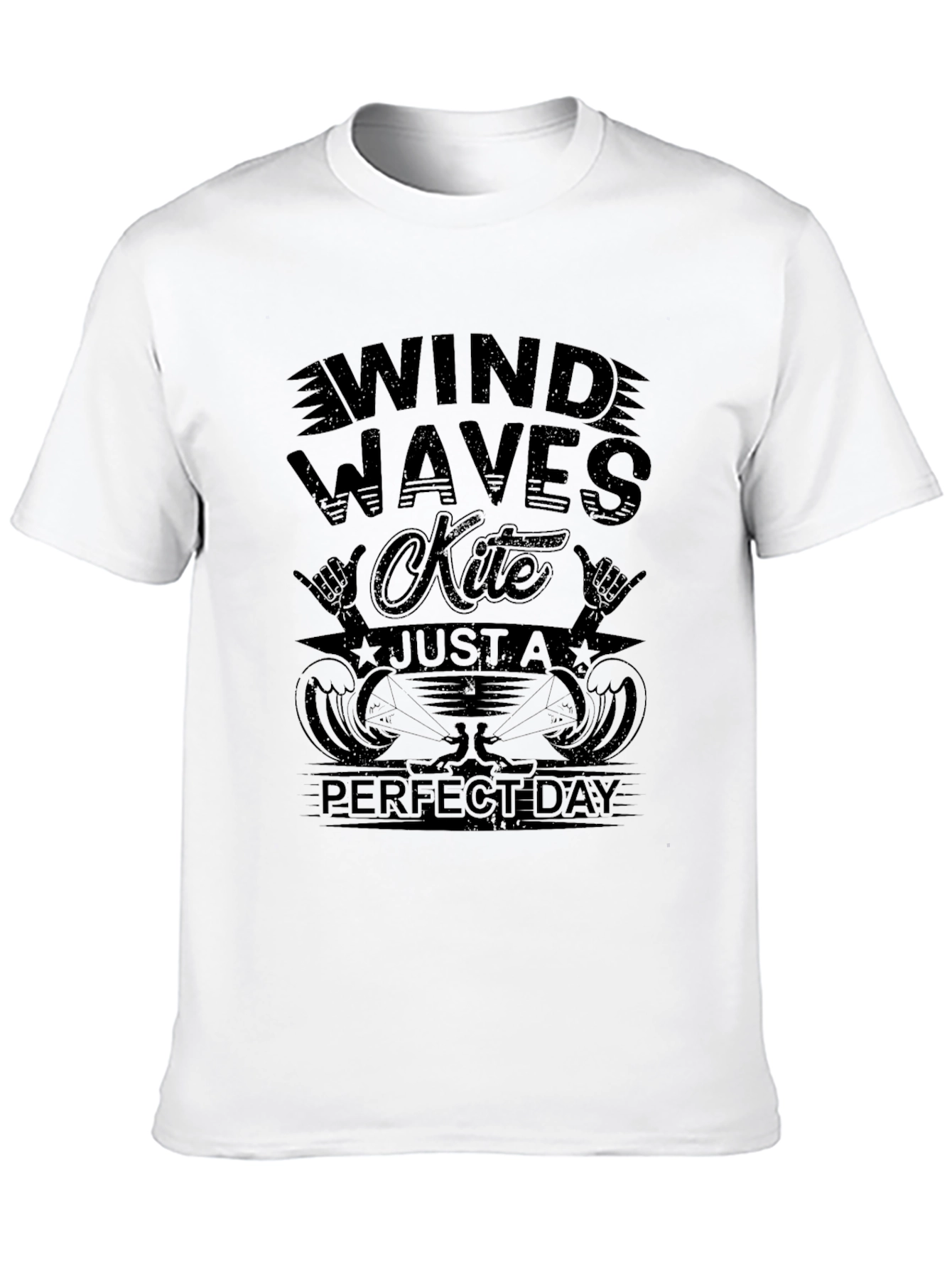 Wind Waves Kite T-Shirt - Perfect Day