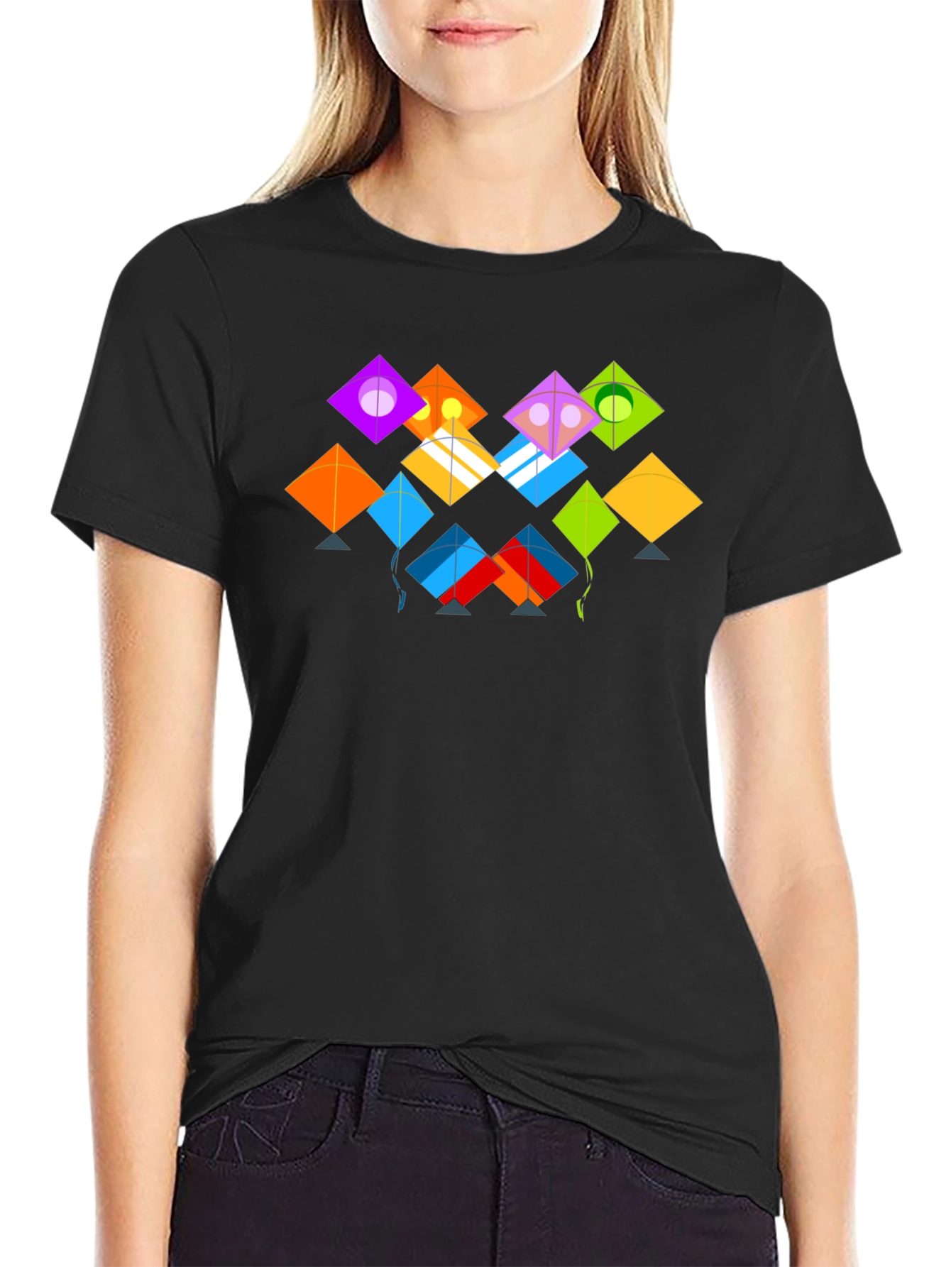 Kite Graphic Tee - Fun Colors!