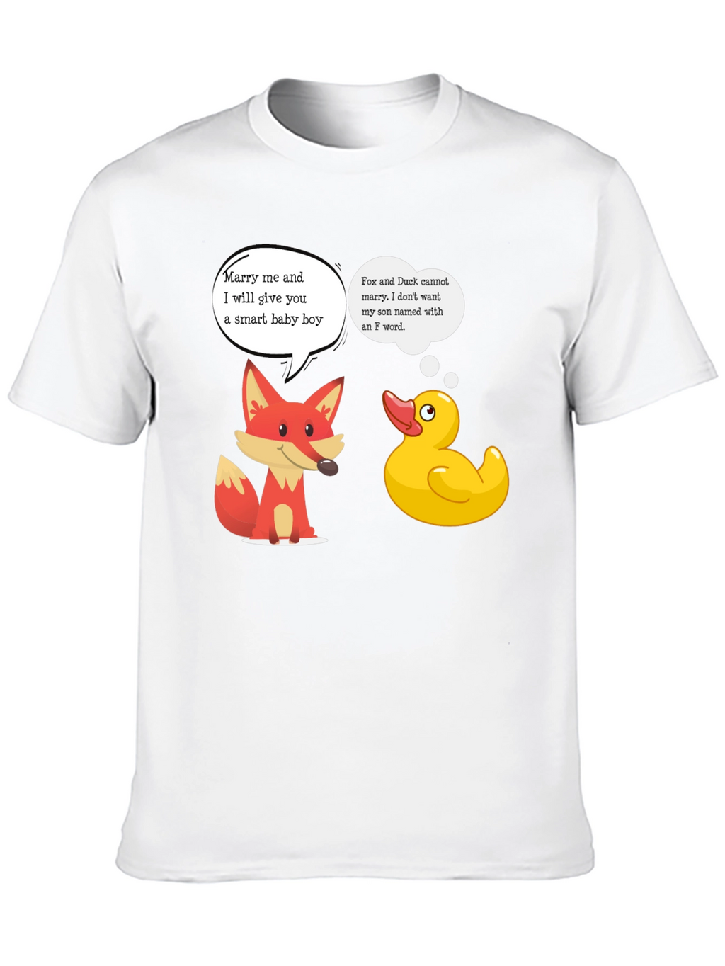 Funny Fox and Duck T-Shirt - Smart Baby Boy