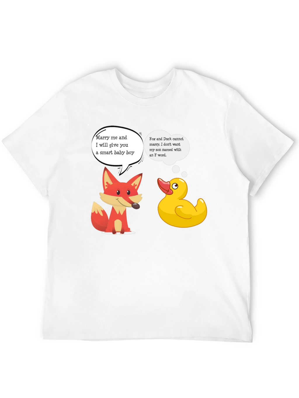 Funny Fox and Duck T-Shirt - Smart Baby Boy