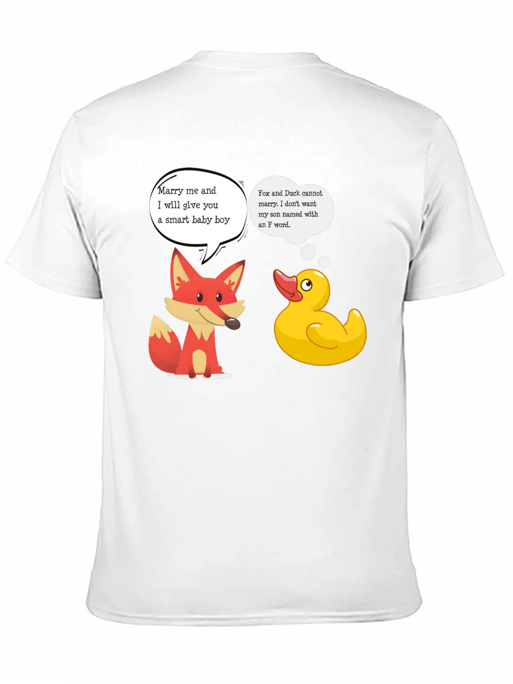 Funny Fox and Duck T-Shirt - Smart Baby Boy