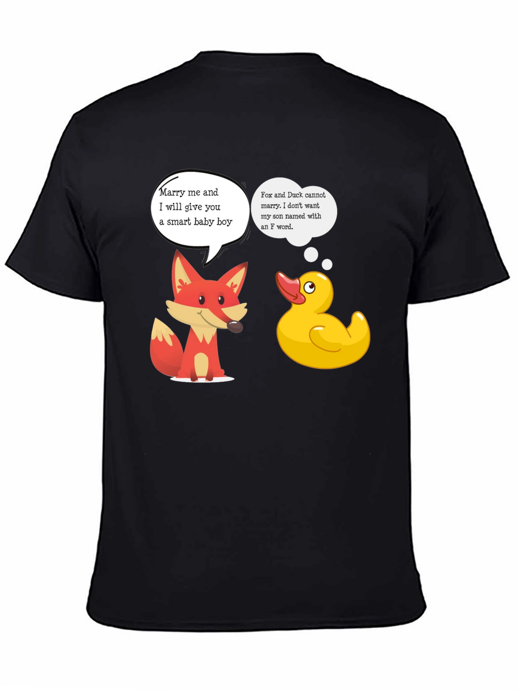 Funny Fox and Duck T-Shirt - Smart Baby Boy