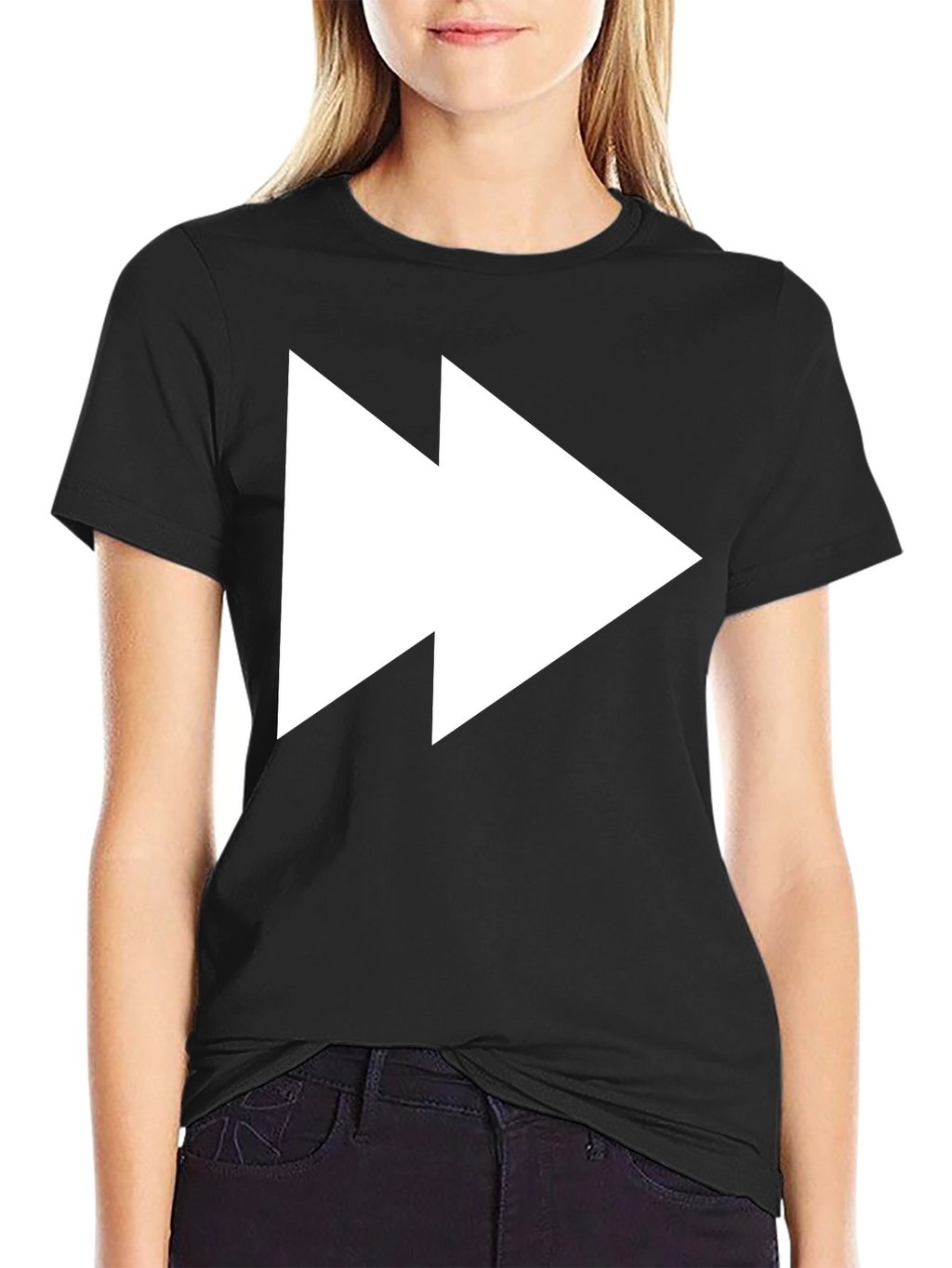 Forward Play Black T-Shirt