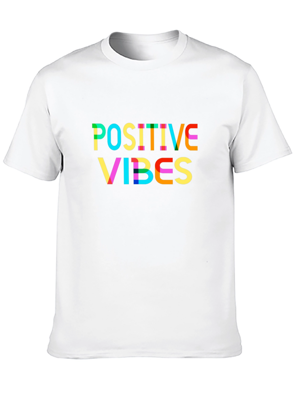 Positive Vibes Graphic Tee - Stylish Black T-Shirt