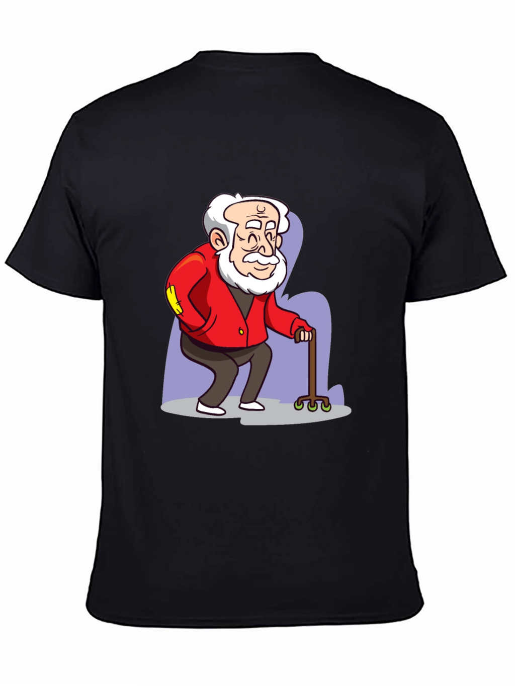 Cartoon Grandpa Graphic Tee