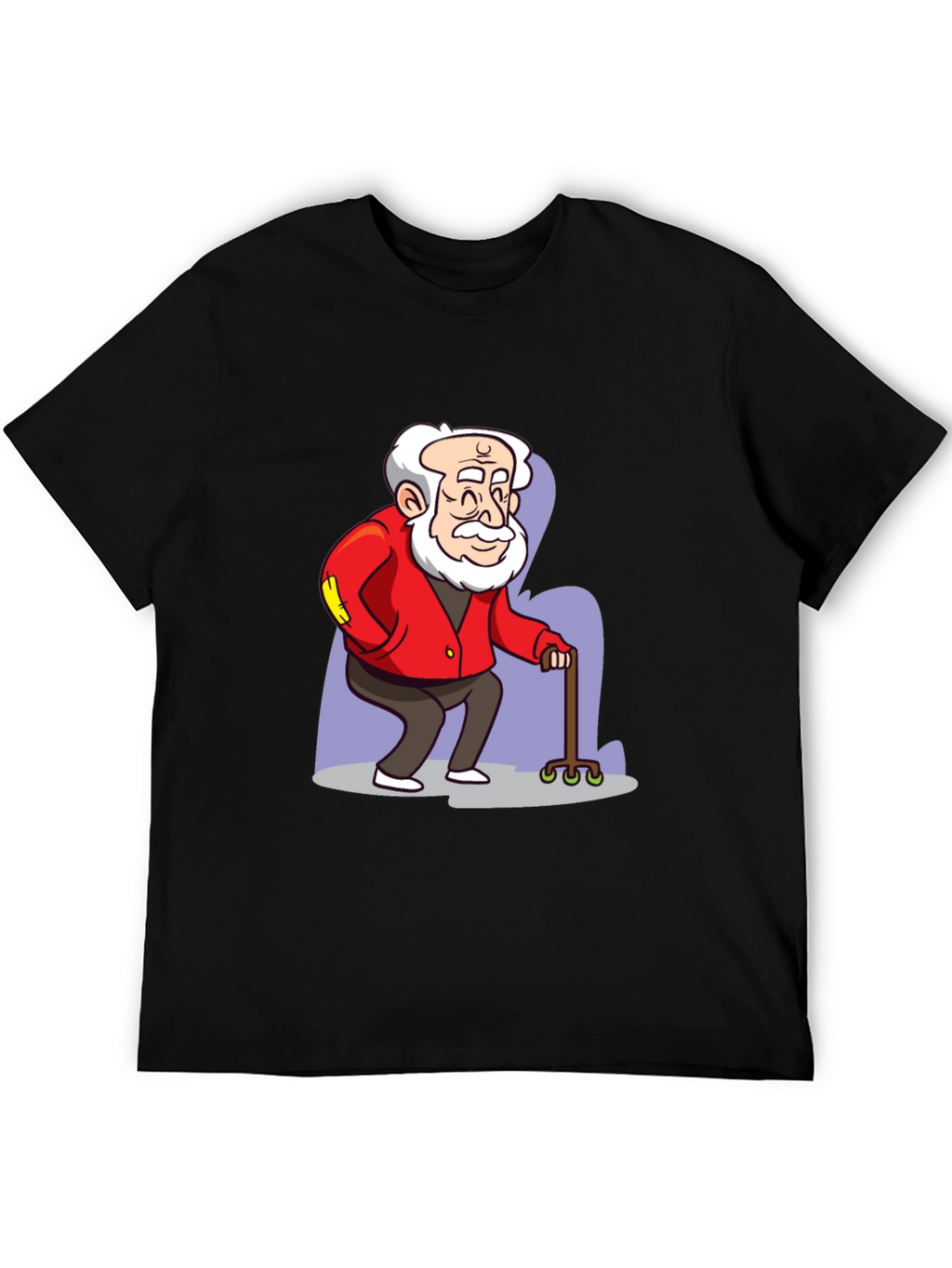 Cartoon Grandpa Graphic Tee