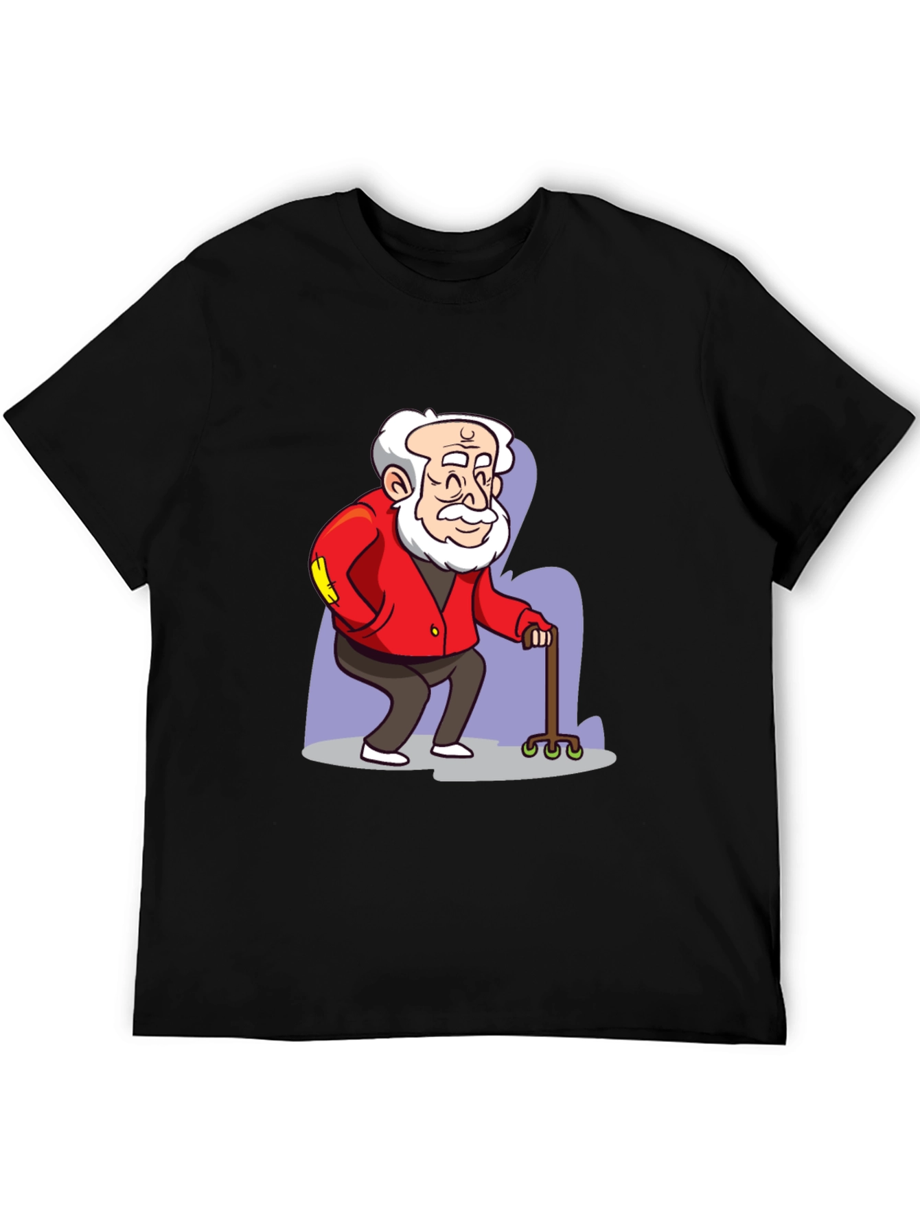 Cartoon Grandpa Graphic Tee