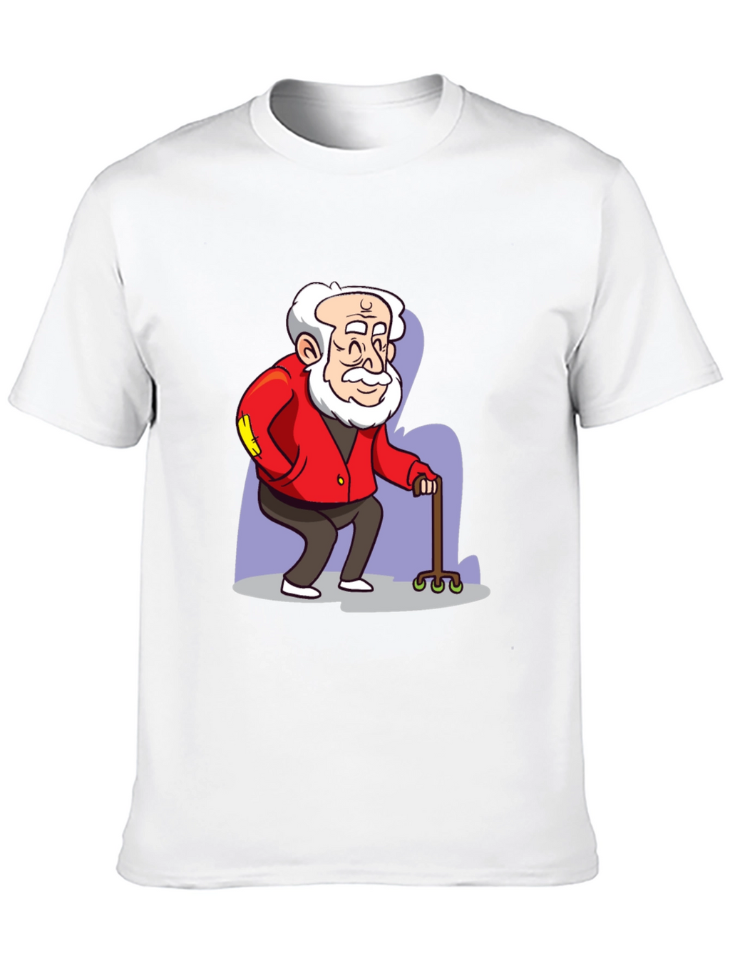 Cartoon Grandpa Graphic Tee