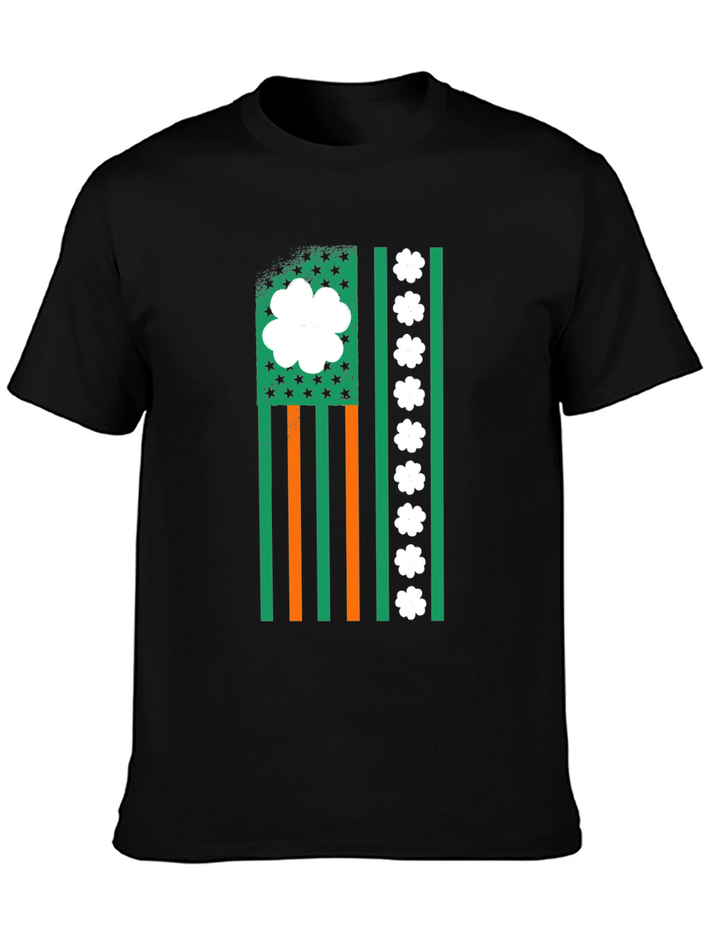 Irish American Flag Graphic Tee