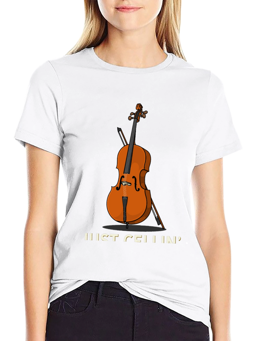 Just Cellin T-Shirt | Music Lover Gift