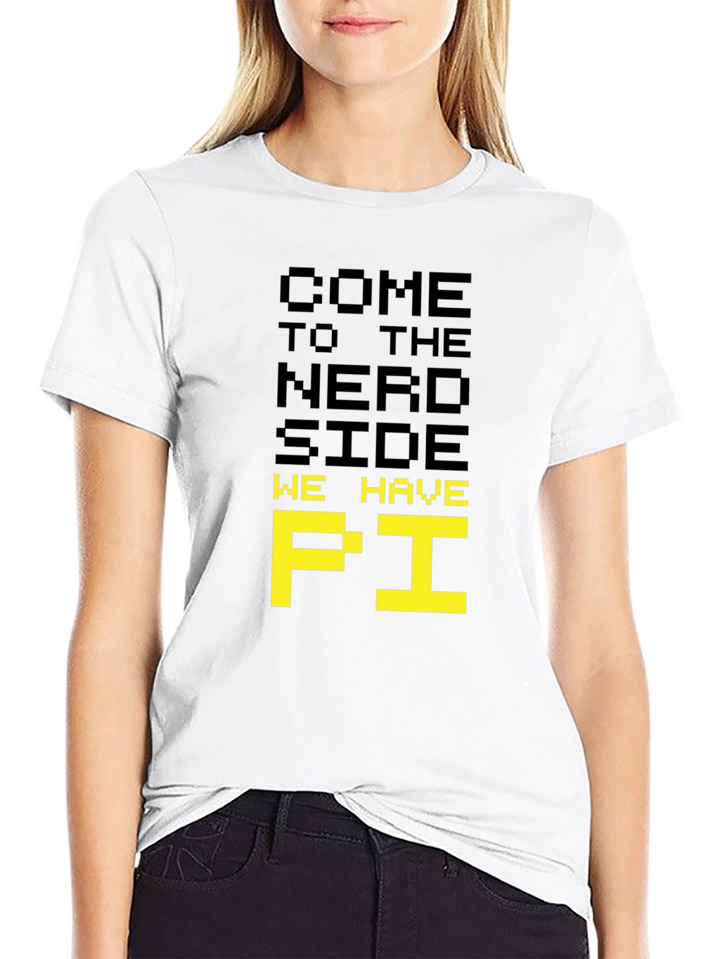 Nerd Side Pi T-Shirt - Geeky Gamer Tee